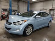 ✅ 2012 Hyundai Elantra Limited • VIN: KMHDH4AE7CU210762 • Lot: 41310711. Listed on IAAI with 204,550 mi. Free auction sales archive from the USA and detailed vehicle history report at DreamBid. Image 2.