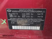 ✅ 2015 Hyundai Elantra SE • VIN: 5NPDH4AE3FH572591 • Lot: 43465701. Listed on IAAI with 136,676 mi. Free auction sales archive from the USA and detailed vehicle history report at DreamBid. Image 9.