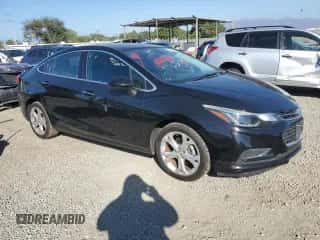 2016 Chevrolet Cruze Premier z VIN 1G1BG5SM1G7324635, wystawiony jako Copart lot #82767675 z przebiegiem 164 228 mil mil oraz Szkoda całkowita • Salvage title. Historia ofert i sprzedaży dostępna na DreamBid. Obrazek 4.