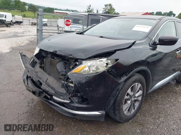 ✅ 2016 Nissan Murano SV • VIN: 5N1AZ2MG1GN102512 • Lot: 42322135. Listed on IAAI with 96,722 mi. Free auction sales archive from the USA and detailed vehicle history report at DreamBid. Image 6.