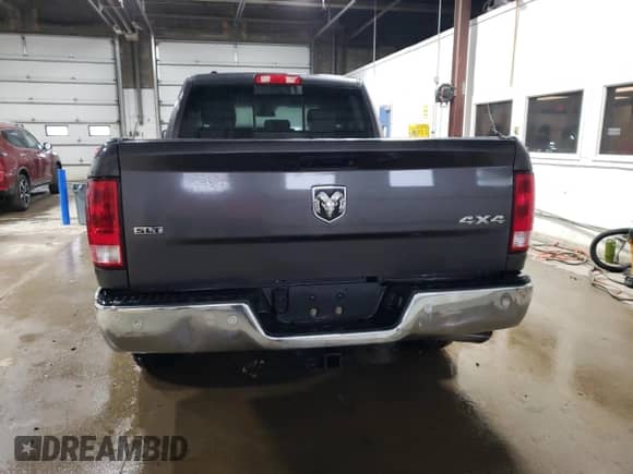 2018 Ram 1500 SLT with VIN 1C6RR7GT1JS337473, listed as a Copart auction lot 49884025 with 201,340 mi miles and Clean title. Bid and sale history available at DreamBid. Image 6.