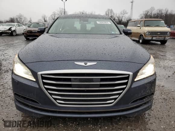 2015 Hyundai Genesis 3.8L z VIN KMHGN4JE8FU092554, wystawiony jako Copart lot #79082864 z przebiegiem 88 503 mil mil oraz Szkoda całkowita • Salvage title. Historia ofert i sprzedaży dostępna na DreamBid. Obrazek 5.