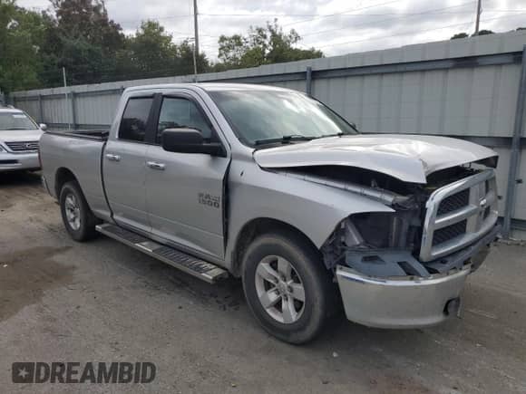 2015 Ram 1500 SLT with VIN 1C6RR6GG1FS569608, listed as a Copart auction lot 84817215 with 279,343 mi miles and Salvage title. Bid and sale history available at DreamBid. Image 4.