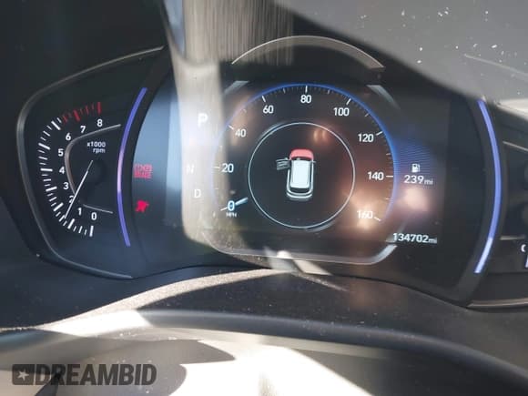 ✅ 2020 Hyundai Santa Fe SEL • VIN: 5NMS3CAD6LH168362 • Lot: 43568116. Listed on IAAI with 134,702 mi. Free auction sales archive from the USA and detailed vehicle history report at DreamBid. Image 7.