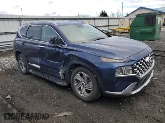 2021 Hyundai Santa Fe SEL z VIN 5NMS64AJXMH323029, wystawiony jako Copart lot #38758993 z przebiegiem 37 402 mil mil oraz . Historia ofert i sprzedaży dostępna na DreamBid. Obrazek 4.