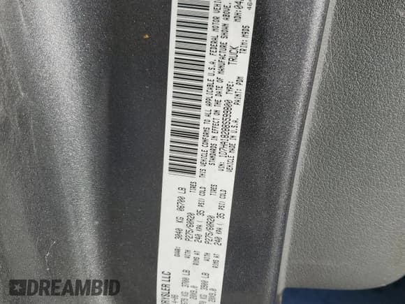 ✅ 2008 Dodge 1500 SLT • VIN: 1D7HA18288S599800 • Lot: 92211725. Wystawiony na Copart z przebiegiem Nie podano. Bezpłatny archiwum sprzedaży aukcyjnych z USA i szczegółowy raport historii pojazdu na DreamBid. Zdjęcie 12.