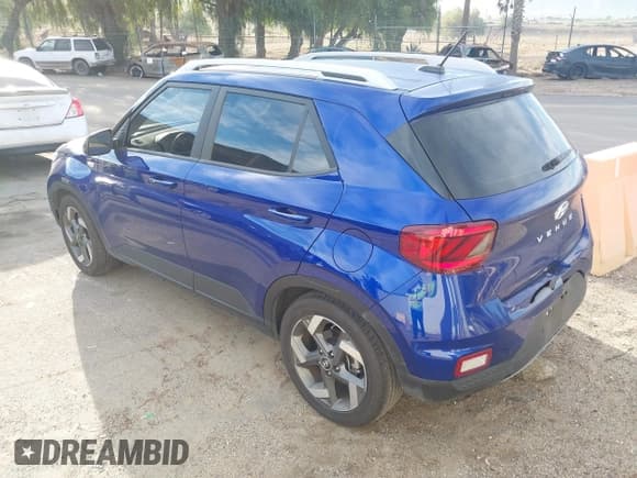 ✅ 2023 Hyundai Venue SEL • VIN: KMHRC8A32PU240185 • Lot: 41468823. Listed on IAAI with 33,420 mi. Free auction sales archive from the USA and detailed vehicle history report at DreamBid. Image 3.