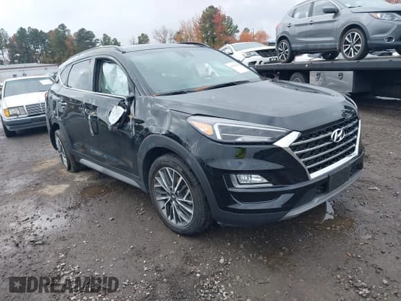 ✅ 2021 Hyundai Tucson Ultimate • VIN: KM8J3CAL4MU387202 • Lot: 43548394. Listed on IAAI with 45,765 mi. Free auction sales archive from the USA and detailed vehicle history report at DreamBid. Image 1.