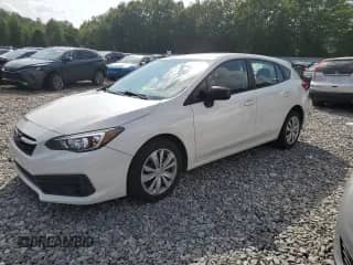 2020 Subaru Impreza with VIN 4S3GTAB66L3711850, listed as a Copart auction lot 66092735 with 62,582 mi miles and Salvage title. Bid and sale history available at DreamBid. Image 1.