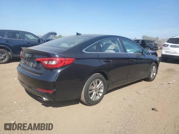 2016 Hyundai Sonata SE with VIN 5NPE24AF6GH263889, listed as a Copart auction lot 80583505 with 88,503 mi miles and Salvage title. Bid and sale history available at DreamBid. Image 3.