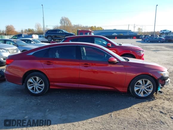 ✅ 2018 Honda Accord LX • VIN: 1HGCV1F18JA255092 • Lot: 43588452. Listed on IAAI with 99,724 mi. Free auction sales archive from the USA and detailed vehicle history report at DreamBid. Image 14.