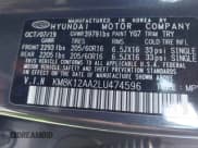 ✅ 2020 Hyundai Kona SE • VIN: KM8K12AA2LU474596 • Лот: 43411037. Опубликован ранее на IAAI с пробегом 98 306 миль. Бесплатный доступ к архиву аукционных продаж из США и подробный отчёт об истории автомобиля на DreamBid. Изображение 9.