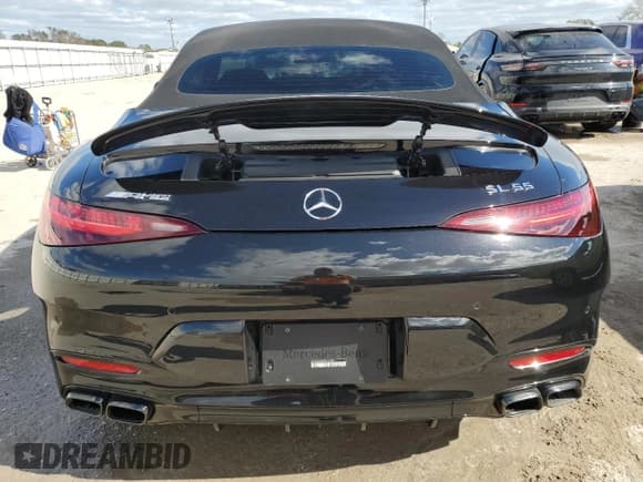 ✅ 2023 Mercedes-Benz SL 55 AMG • VIN: W1KVK8AB8PF014997 • Lot: 79559824. Wystawiony na Copart z przebiegiem 18 924 mil. Bezpłatny archiwum sprzedaży aukcyjnych z USA i szczegółowy raport historii pojazdu na DreamBid. Zdjęcie 6.