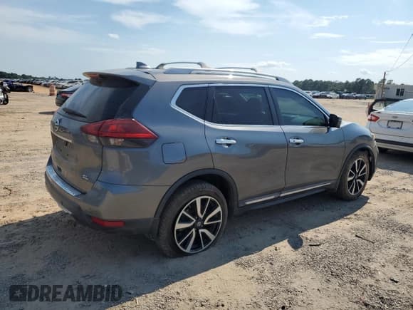 ✅ 2019 Nissan Rogue SL • VIN: 5N1AT2MT6KC806160 • Lot: 70708085. Listed on Copart with 42,370 mi. Free auction sales archive from the USA and detailed vehicle history report at DreamBid. Image 3.