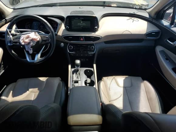 2019 Hyundai Santa Fe Ultimate z VIN 5NMS53AD3KH004785, wystawiony jako Copart lot #62736825 z przebiegiem 73 413 mil mil oraz Szkoda całkowita • Salvage title. Historia ofert i sprzedaży dostępna na DreamBid. Obrazek 8.