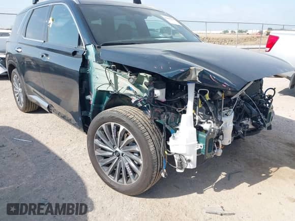 2025 Hyundai Palisade Calligraphy with VIN KM8R74GE6SU856907, listed as a IAAI auction lot 42065127 with 5,184 mi miles and . Bid and sale history available at DreamBid. Image 6.