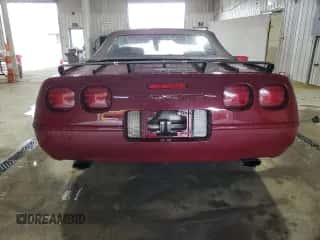 1993 Chevrolet Corvette with VIN 1G1YY33P2P5112648, listed as a Copart auction lot 45482285 with 108,442 mi miles and Salvage title. Bid and sale history available at DreamBid. Image 6.