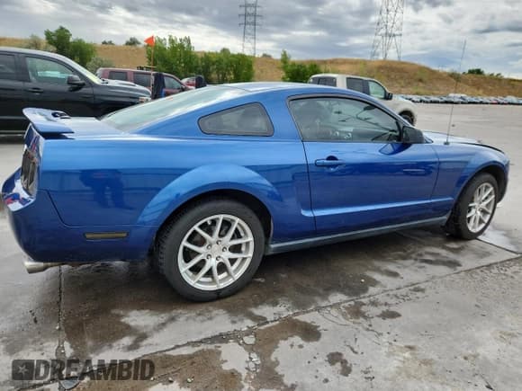 ✅ 2007 Ford Mustang Deluxe • VIN: 1ZVFT80N875240693 • Lot: 80310495. Listed on Copart with 114,409 mi. Free auction sales archive from the USA and detailed vehicle history report at DreamBid. Image 3.