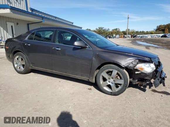 ✅ 2012 Chevrolet Malibu 1LT • VIN: 1G1ZC5E02CF252721 • Lot: 76123524. Listed on Copart with 128,087 mi. Free auction sales archive from the USA and detailed vehicle history report at DreamBid. Image 4.