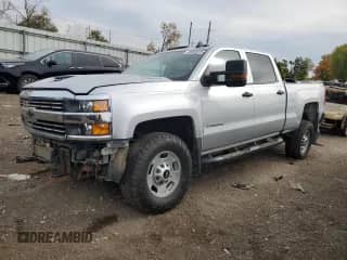 2018 Chevrolet Silverado 2500HD Work Truck with VIN 1GC1KUEY3JF228691, listed as a Copart auction lot 86809105 with 141,259 mi miles and Clean title. Bid and sale history available at DreamBid. Image 1.