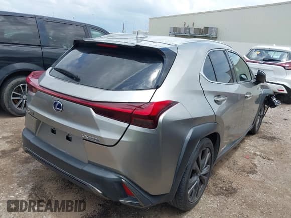 ✅ 2019 Lexus UX 250h • VIN: JTHU9JBH7K2012457 • Лот: 42470431. Опубликован ранее на IAAI с пробегом 106 089 миль. Бесплатный доступ к архиву аукционных продаж из США и подробный отчёт об истории автомобиля на DreamBid. Изображение 4.