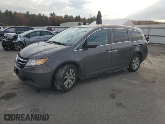 ✅ 2015 Honda Odyssey EX-L • VIN: 5FNRL5H64FB091353 • Lot: 90830275. Listed on Copart with 118,522 mi. Free auction sales archive from the USA and detailed vehicle history report at DreamBid. Image 1.