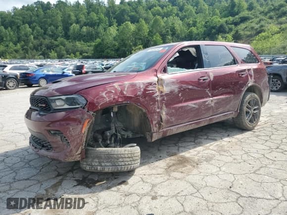 ✅ 2021 Dodge Durango R/T • VIN: 1C4SDJCT8MC574178 • Lot: 56684245. Listed on Copart with 97,151 mi. Free auction sales archive from the USA and detailed vehicle history report at DreamBid. Image 1.