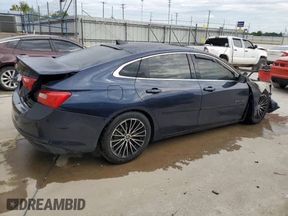 2017 Chevrolet Malibu LS with VIN 1G1ZB5ST2HF162624, listed as a Copart auction lot 70811605 with Not provided miles and Salvage title. Bid and sale history available at DreamBid. Image 3.