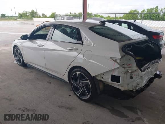 2023 Hyundai Elantra N Line с VIN KMHLR4AF4PU565900, выставлен на аукционе IAAI как лот 42655642 с пробегом 66 644 миль миль и . История ставок и продаж доступна на DreamBid. Изображение 3.