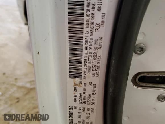 ✅ 2010 Dodge 1500 SLT • VIN: 1D7RV1CT5AS154106 • Lot: 49603705. Wystawiony na Copart z przebiegiem Nie podano. Bezpłatny archiwum sprzedaży aukcyjnych z USA i szczegółowy raport historii pojazdu na DreamBid. Zdjęcie 12.