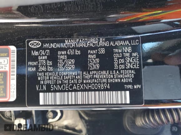 ✅ 2022 Hyundai Tucson Limited • VIN: 5NMJECAEXNH009894 • Lot: 46011193. Wystawiony na Copart z przebiegiem 22 142 mil. Bezpłatny archiwum sprzedaży aukcyjnych z USA i szczegółowy raport historii pojazdu na DreamBid. Zdjęcie 13.