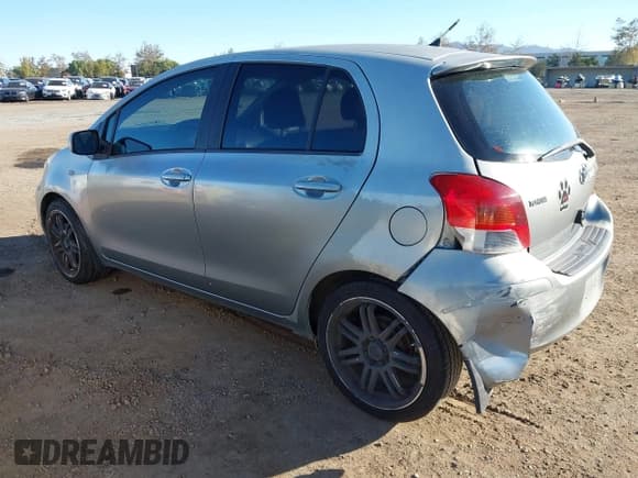 ✅ 2009 Toyota Yaris • VIN: JTDKT903695225893 • Lot: 43805455. Listed on IAAI with 128,710 mi. Free auction sales archive from the USA and detailed vehicle history report at DreamBid. Image 3.