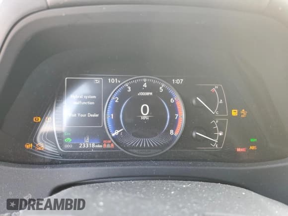 ✅ 2024 Lexus UX 250h • VIN: JTHX6JBH8R2176851 • Lot: 80460855. Listed on Copart with 23,318 mi. Free auction sales archive from the USA and detailed vehicle history report at DreamBid. Image 9.