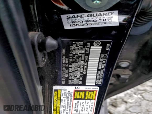 ✅ 2019 Toyota Camry LE • VIN: 4T1B11HK1KU215668 • Lot: 93371515. Listed on Copart with 125,887 mi. Free auction sales archive from the USA and detailed vehicle history report at DreamBid. Image 12.