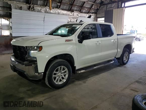 2021 Chevrolet Silverado 1500 LT z VIN 3GCUYDED1MG435401, wystawiony jako Copart lot #55594305 z przebiegiem 23 616 mil mil oraz Szkoda całkowita • Salvage title. Historia ofert i sprzedaży dostępna na DreamBid. Obrazek 1.