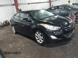 2013 Hyundai Elantra Limited z VIN 5NPDH4AE2DH315127, wystawiony jako IAAI lot #43425865 z przebiegiem 129 028 mil mil oraz . Historia ofert i sprzedaży dostępna na DreamBid. Obrazek 1.