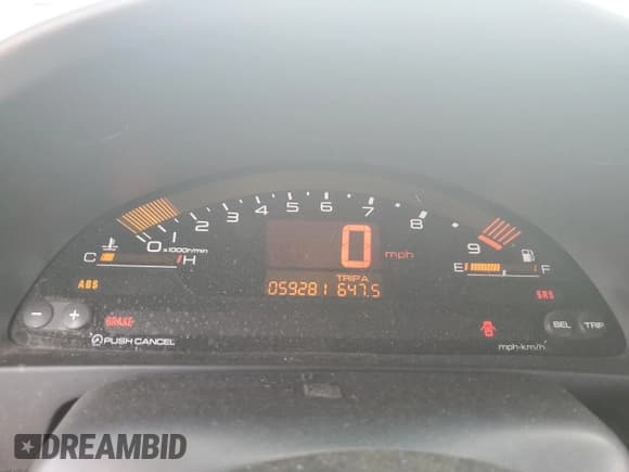 ✅ 2000 Honda S2000 • VIN: JHMAP1145YT006943 • Lot: 64041525. Listed on Copart with 59,281 mi. Free auction sales archive from the USA and detailed vehicle history report at DreamBid. Image 9.