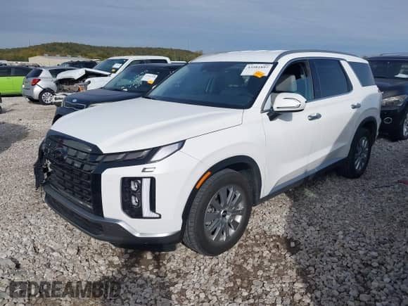 2025 Hyundai Palisade SEL z VIN KM8R2DGE7SU833358, wystawiony jako IAAI lot #43581897 z przebiegiem 31 129 mil mil oraz . Historia ofert i sprzedaży dostępna na DreamBid. Obrazek 2.