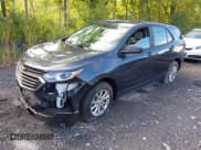 ✅ 2020 Chevrolet Equinox LS • VIN: 2GNAXSEV5L6265984 • Lot: 43146869. Listed on IAAI with 76,705 mi. Free auction sales archive from the USA and detailed vehicle history report at DreamBid. Image 2.