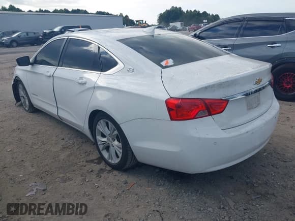 ✅ 2015 Chevrolet Impala LT • VIN: 2G1115SL5F9146987 • Lot: 40266576. Listed on IAAI with 141,786 mi. Free auction sales archive from the USA and detailed vehicle history report at DreamBid. Image 3.