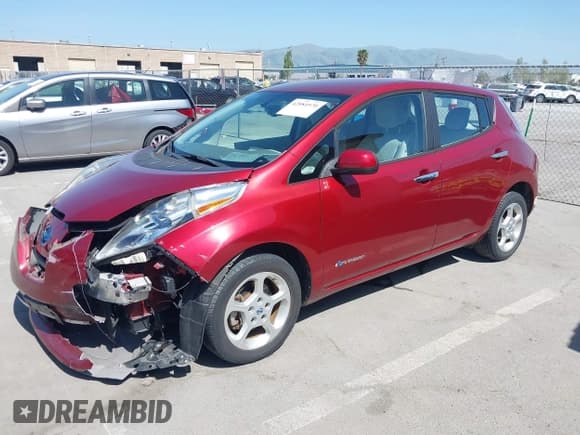 ✅ 2013 Nissan LEAF SL • VIN: 1N4AZ0CP5DC418535 • Lot: 42084970. Listed on IAAI with 51,361 mi. Free auction sales archive from the USA and detailed vehicle history report at DreamBid. Image 20.
