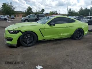 ✅ 2020 Ford Mustang Shelby GT350 • VIN: 1FA6P8JZXL5550966 • Лот: 66801535. Опубликован ранее на Copart с пробегом 28 972 миль. Бесплатный доступ к архиву аукционных продаж из США и подробный отчёт об истории автомобиля на DreamBid. Изображение 1.