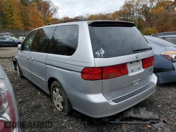 ✅ 2001 Honda Odyssey EX • VIN: 2HKRL18651H519207 • Lot: 90813325. Wystawiony na Copart z przebiegiem 201 827 mil. Bezpłatny archiwum sprzedaży aukcyjnych z USA i szczegółowy raport historii pojazdu na DreamBid. Zdjęcie 2.