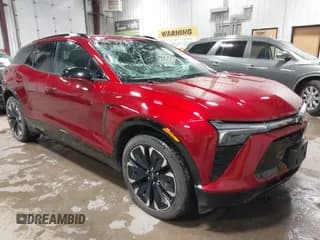 ✅ 2024 Chevrolet Blazer EV eAWD RS • VIN: 3GNKDCRJ9RS163625 • Лот: 42553354. Опубликован ранее на IAAI с пробегом 18 406 миль. Бесплатный доступ к архиву аукционных продаж из США и подробный отчёт об истории автомобиля на DreamBid. Изображение 1.