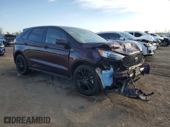 ✅ 2023 Ford Edge SEL • VIN: 2FMPK4J94PBA15229 • Lot: 91696815. Listed on Copart with 40,171 mi. Free auction sales archive from the USA and detailed vehicle history report at DreamBid. Image 4.