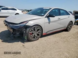 ✅ 2022 Hyundai Elantra • VIN: KMHLW4AK2NU008714 • Lot: 71542435. Listed on Copart with 45,126 mi. Free auction sales archive from the USA and detailed vehicle history report at DreamBid. Image 1.