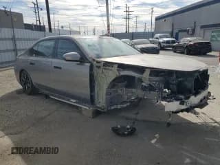 ✅ 2024 BMW i7 eDrive50 • VIN: WBY43EJ06RCP00894 • Lot: 78689954. Wystawiony na Copart z przebiegiem Nie podano. Bezpłatny archiwum sprzedaży aukcyjnych z USA i szczegółowy raport historii pojazdu na DreamBid. Zdjęcie 4.