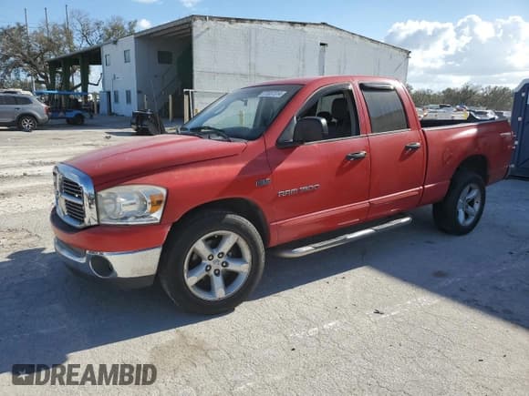 ✅ 2007 Dodge 1500 SLT • VIN: 1D7HA18247J571366 • Лот: 77037314. Опубликован ранее на Copart с пробегом 182 325 миль. Бесплатный доступ к архиву аукционных продаж из США и подробный отчёт об истории автомобиля на DreamBid. Изображение 1.