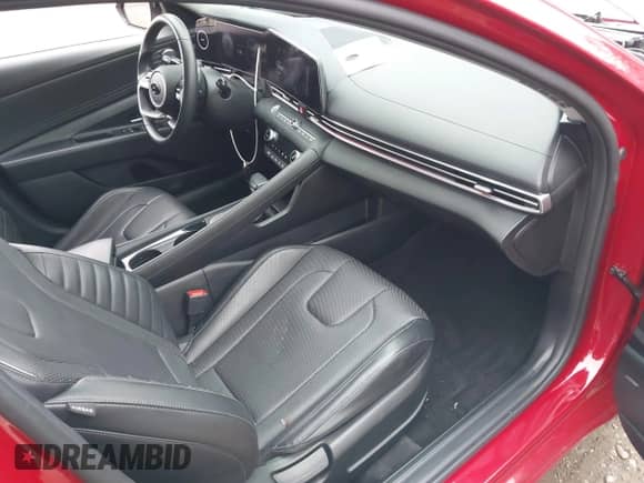 2022 Hyundai Elantra Limited z VIN KMHLN4AJ3NU015536, wystawiony jako IAAI lot #43516010 z przebiegiem 34 100 mil mil oraz . Historia ofert i sprzedaży dostępna na DreamBid. Obrazek 5.