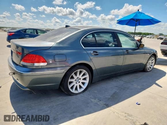 ✅ 2003 BMW 7 Series 745Li • VIN: WBAGN63433DR14772 • Lot: 62383115. Listed on Copart with 208,116 mi. Free auction sales archive from the USA and detailed vehicle history report at DreamBid. Image 3.
